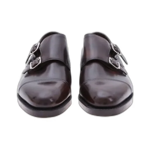 John Lobb William Museum Monk Strap Shoes