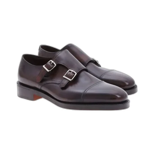 John Lobb William Museum Monk Strap Shoes