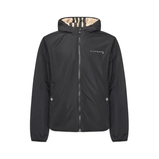 John Richmond Reversible Hooded Jacket