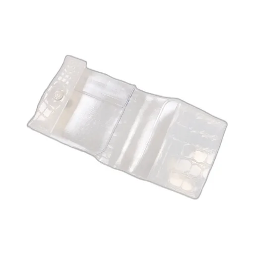 Nothing To Hide Vinyl Card Wallet / Wht
