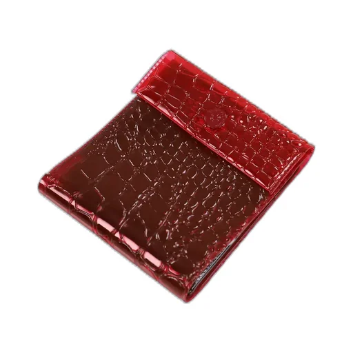 Nothing To Hide Vinyl Card Wallet / Red