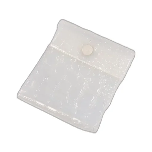 Nothing To Hide Vinyl Card Wallet / Wht