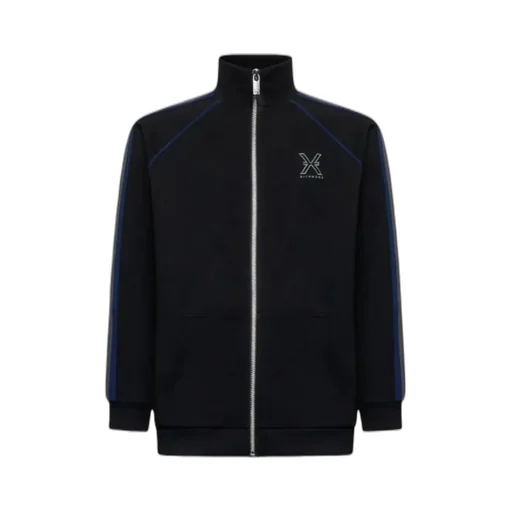 John Richmond Logo-Detailed Zipped Sweatshirt