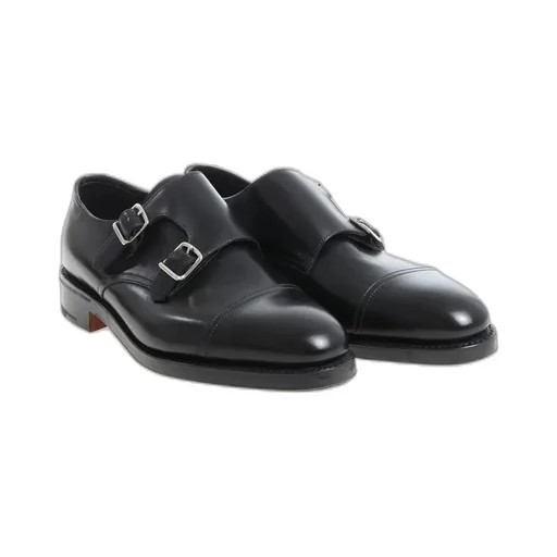 John Lobb William Monk Strap Shoes