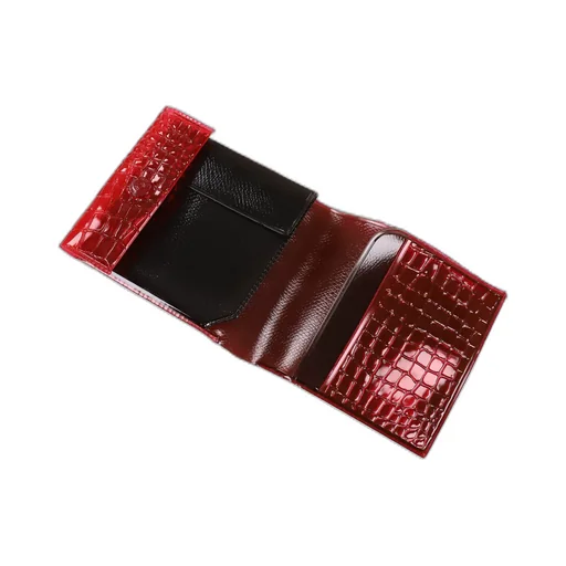 Nothing To Hide Vinyl Card Wallet / Red