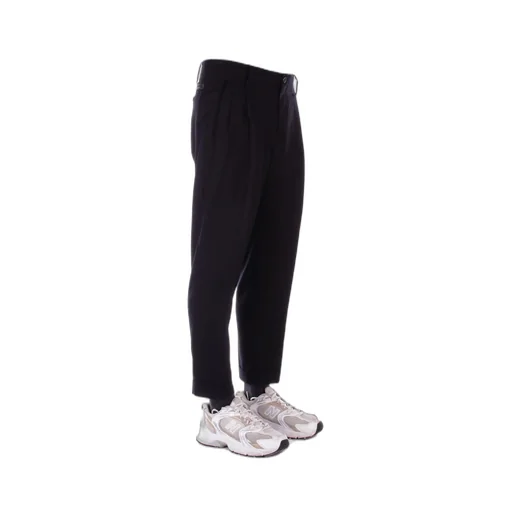 John Richmond Turn-Up Pleated Trousers