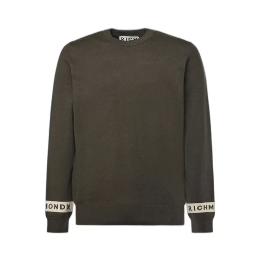 John Richmond Crewneck Ribbed Jumper