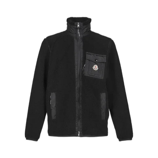 Zip Up Cardigan / Black
