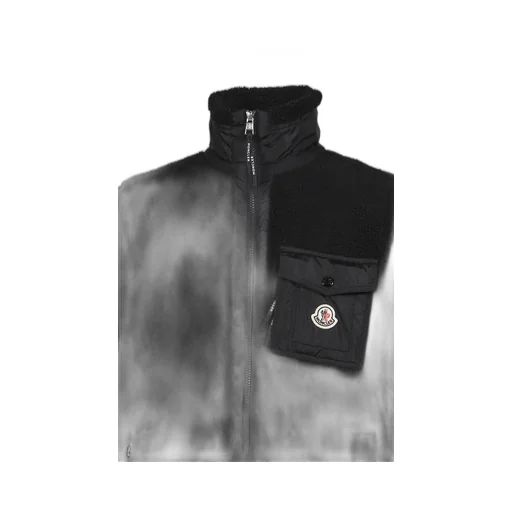 Zip Up Cardigan / Black