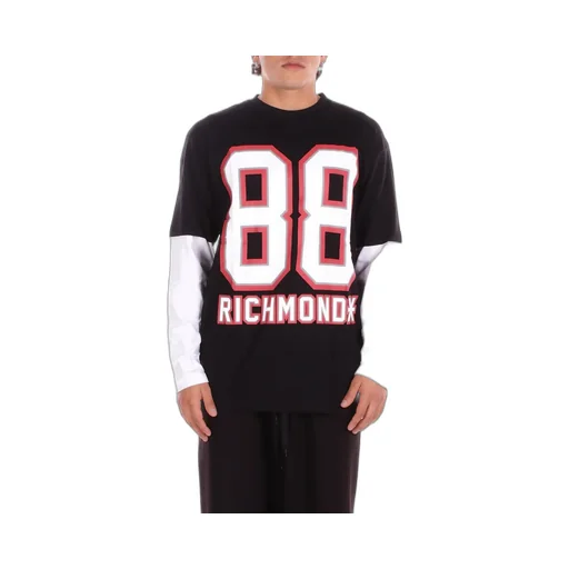 John Richmond 88 Printed Long-Sleeved T-Shirt