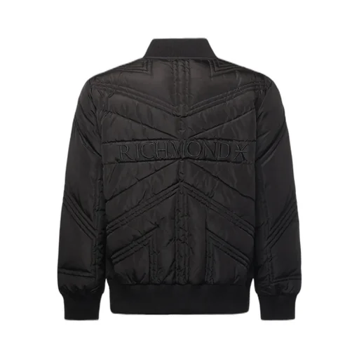 John Richmond Quilted Bomber Coat