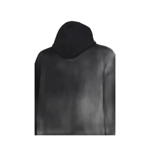 Polizei Oversized Hoodie / Washed Blk