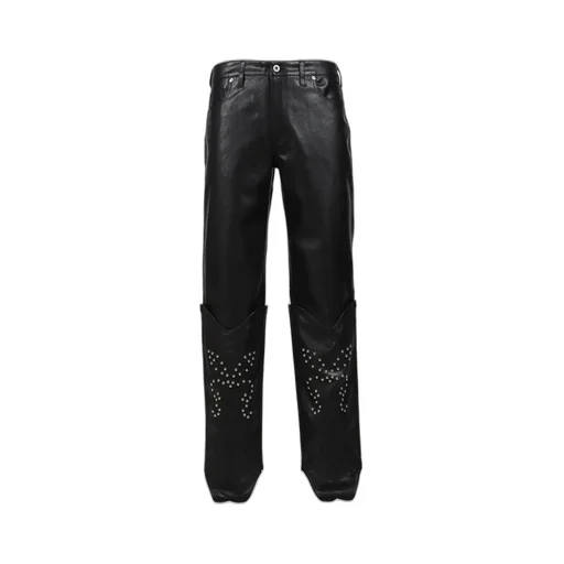Western Boot Trousers / Black