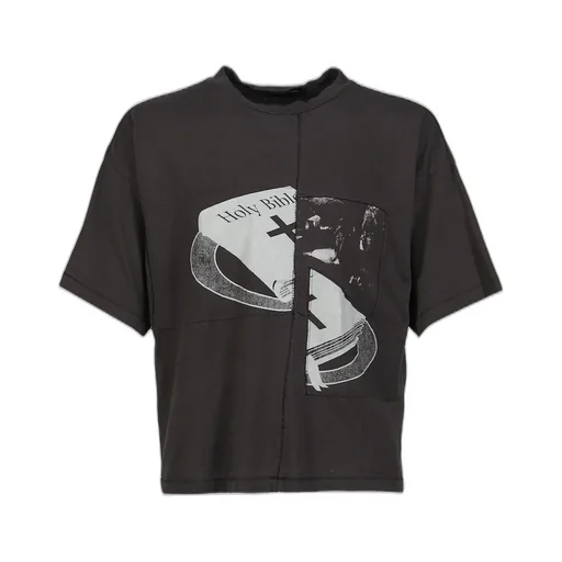 Holy Bible Assemblage T-Shirt / Blk