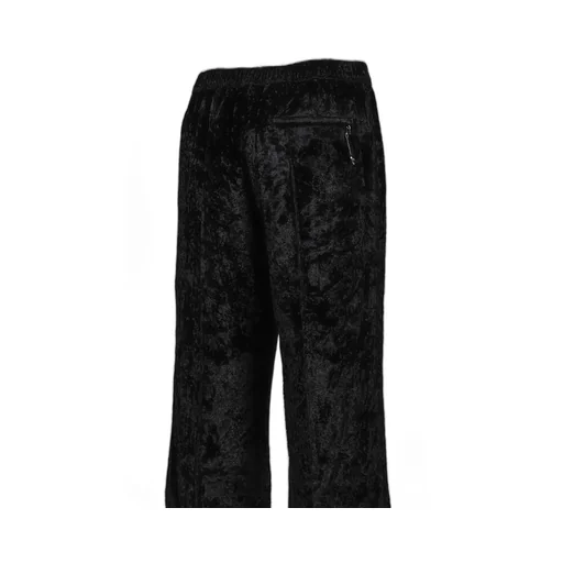 Crush Velvet Pants / Black
