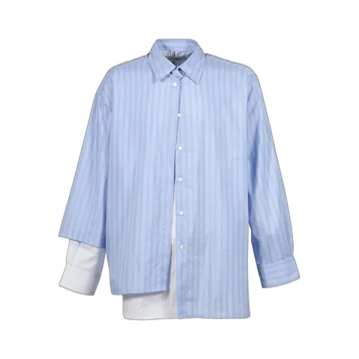 Docking Flip Shirt / Blu Stripe