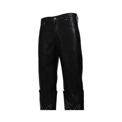 Western Boot Trousers / Black