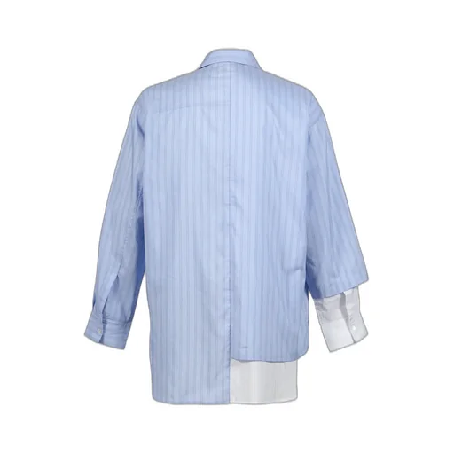 Docking Flip Shirt / Blu Stripe