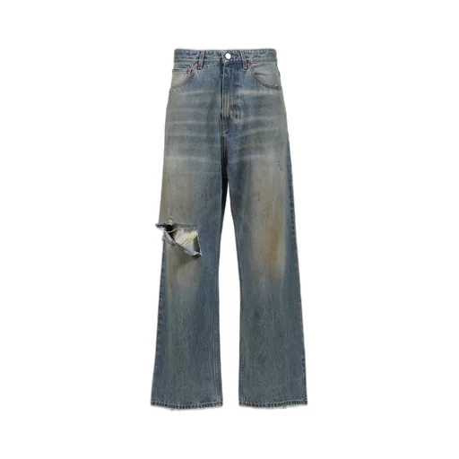 Distressed Baggy Jeans / Distressed Lt. Blu