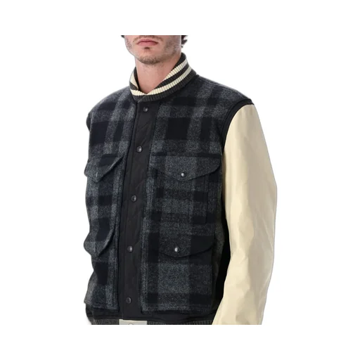 Junya Watanabe Checked Panelled Jacket