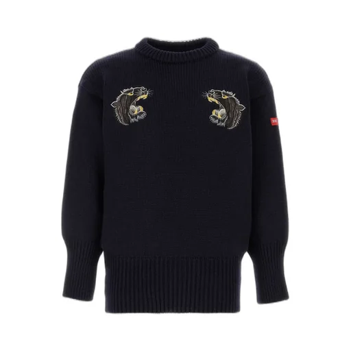 Junya Watanabe Embroidered Motif Knit Jumper