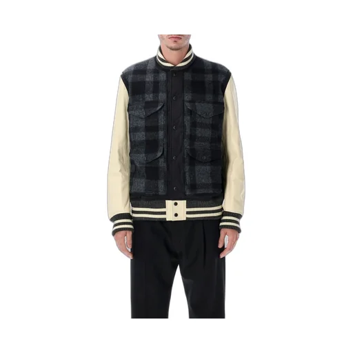 Junya Watanabe Checked Panelled Jacket
