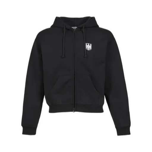 Polizei Fitted Zip-Up Hoodie / Blk