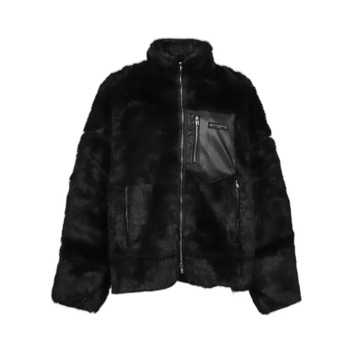 Rabbit Fur Jacket / Black