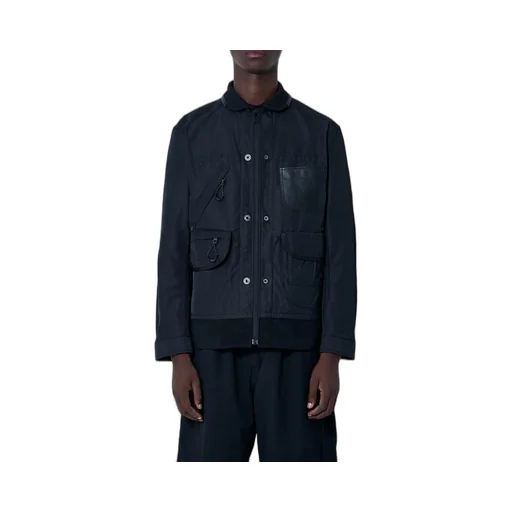 Junya Watanabe Oakley Zipped Laminated Jacket