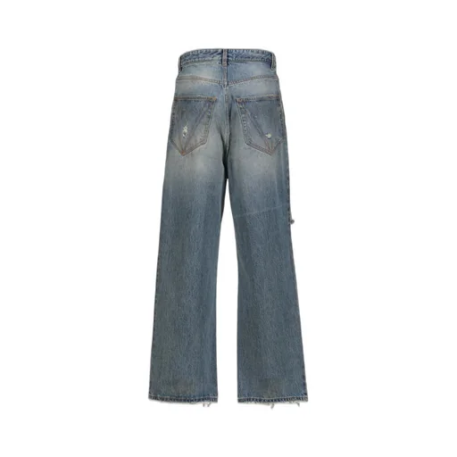 Distressed Baggy Jeans / Distressed Lt. Blu