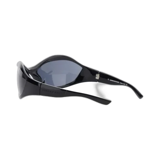 Jordanluca Engraved Logo Round Sunglasses