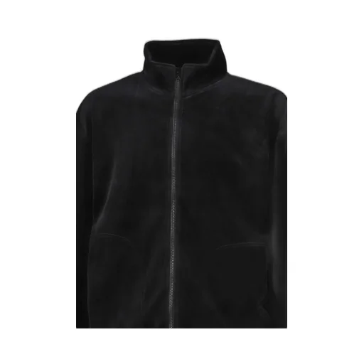Velour Track Jacket / Black