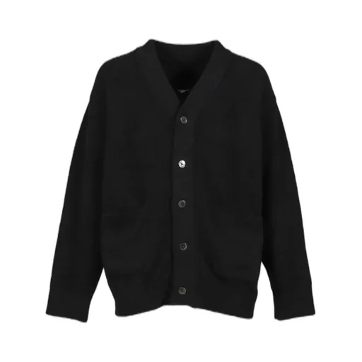 Lounge Cardigan / Black X Wht