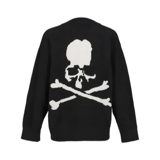 Lounge Cardigan / Black X Wht