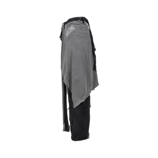 Twist Buggy Jean Boro Crust With Wrapped / Blk