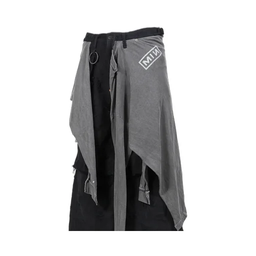 Twist Buggy Jean Boro Crust With Wrapped / Blk
