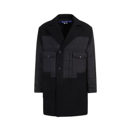 Junya Watanabe Double-Breasted Panelled Coat