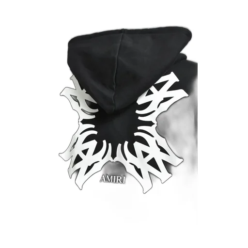 Ma Quad Zip Up Hoodie / Black