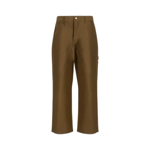 Junya Watanabe Logo Patch Wide Leg Trousers