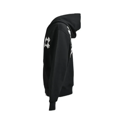 Ma Quad Zip Up Hoodie / Black