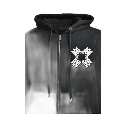 Ma Quad Zip Up Hoodie / Black