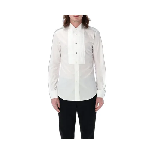 Junya Watanabe Long-Sleeved Curved Hem Shirt