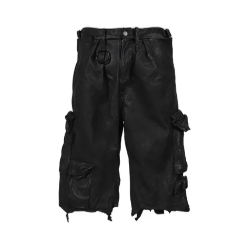 Rustic Edged Hbt Short / Black