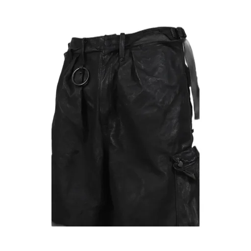 Rustic Edged Hbt Short / Black