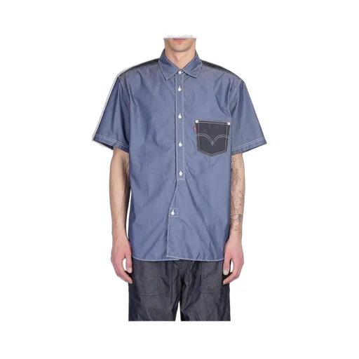 Junya Watanabe Man Box Pleated Shirt