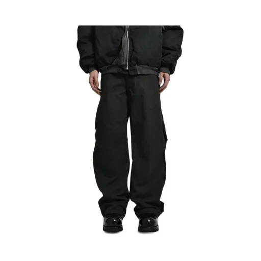 Underground Cut Out Pants / Blk Oil
