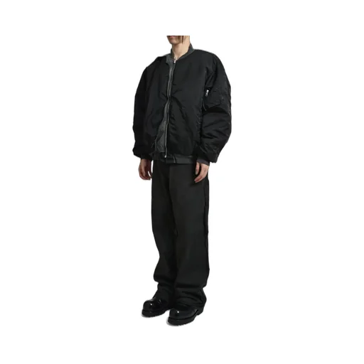 Underground Cut Out Pants / Blk Oil