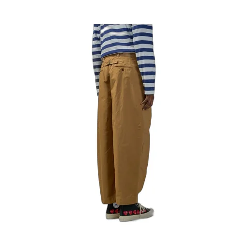Junya Watanabe Man Crinkle Effect Twill Pants