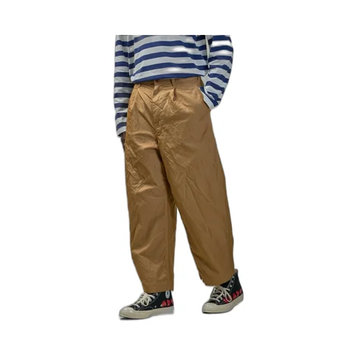 Junya Watanabe Man Crinkle Effect Twill Pants