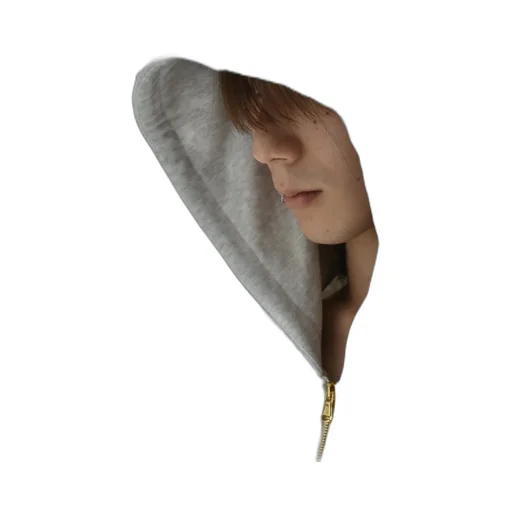 Classic Full Zip Hoodie / Gry